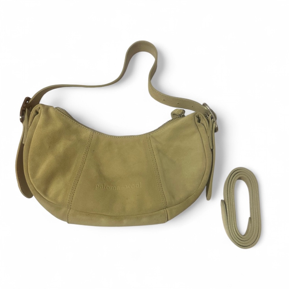 Paloma Wool Tan/Green Shoulder Bag